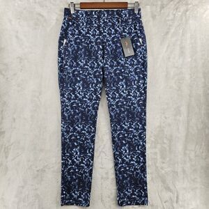 KJUS Womens Small Treg Pants Performance Golf Pant Blue ice‎ New